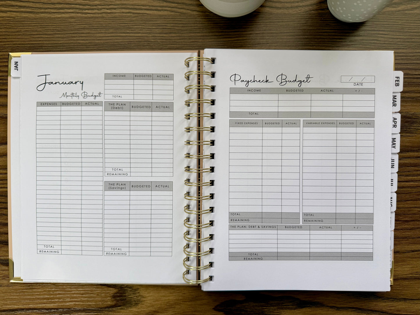 Bold Budget Planner