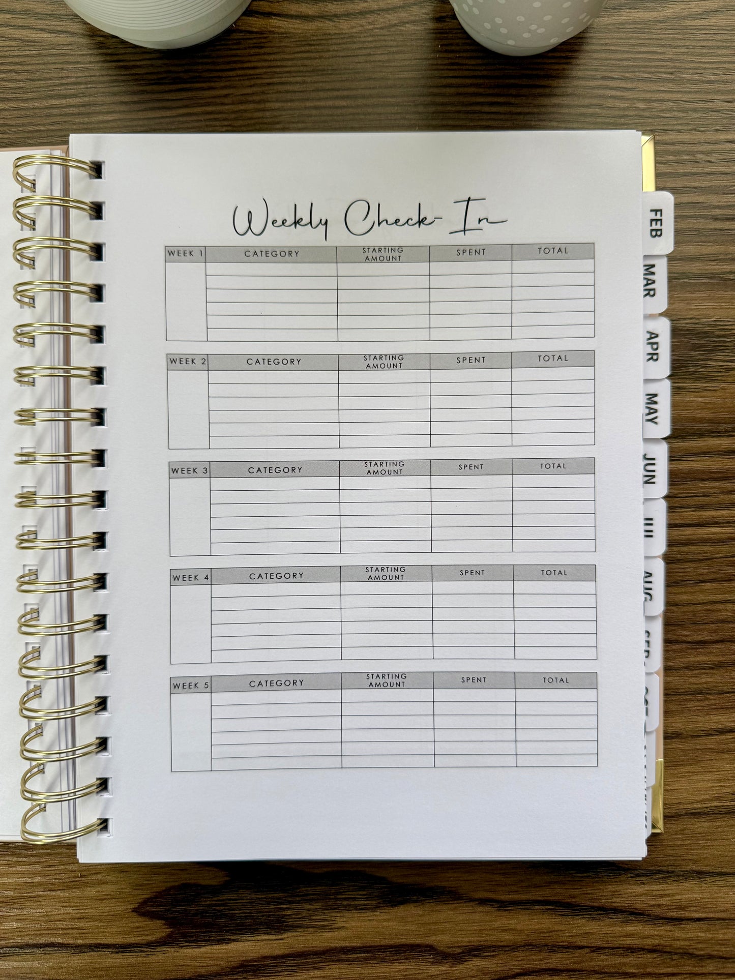 Bold Budget Planner